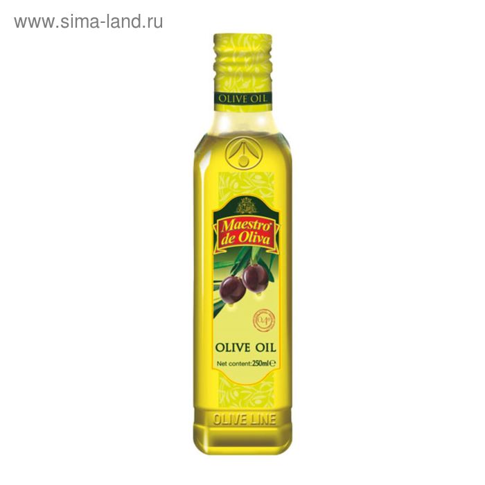 Оливковое масло Maestro de Оliva Pure 250 мл - Фото 1