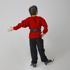 Детская рубаха с кушаком, цвет красный, 6-7 лет - Фото 2