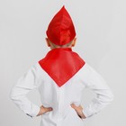 Комплект "Пионерский" пилотка + галстук, цвет красный - Фото 3