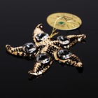 Сувенир Морская звезда с кристаллами - Фото 2