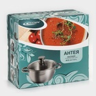 Кастрюля Катунь «Антея», 3 л, d=20 см, капсульное дно, индукция, нержавеющая сталь - Фото 6