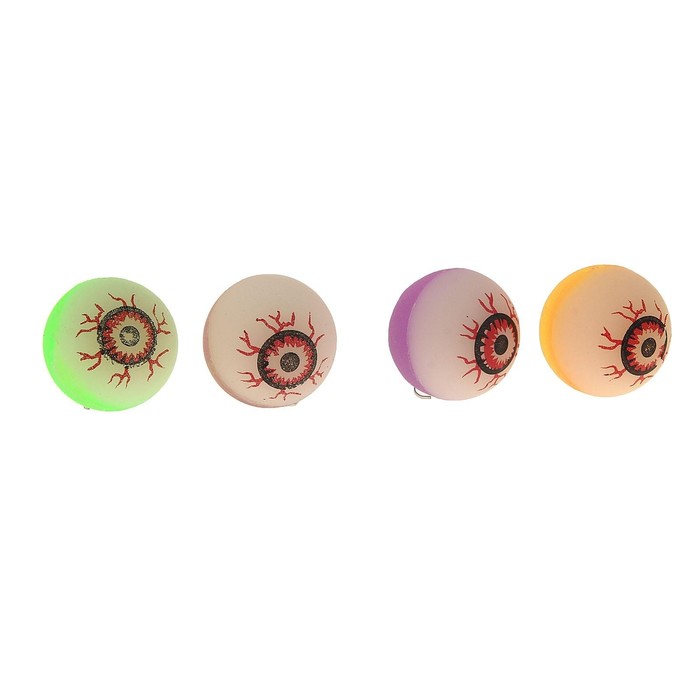 Мяч каучуковый «Глаз», цвета МИКС 3,2 см - фото 1890586642