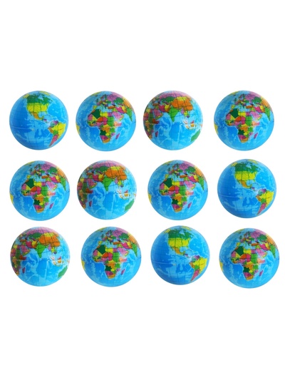 Мяч детский мягкий «Глобус», 6.3 см