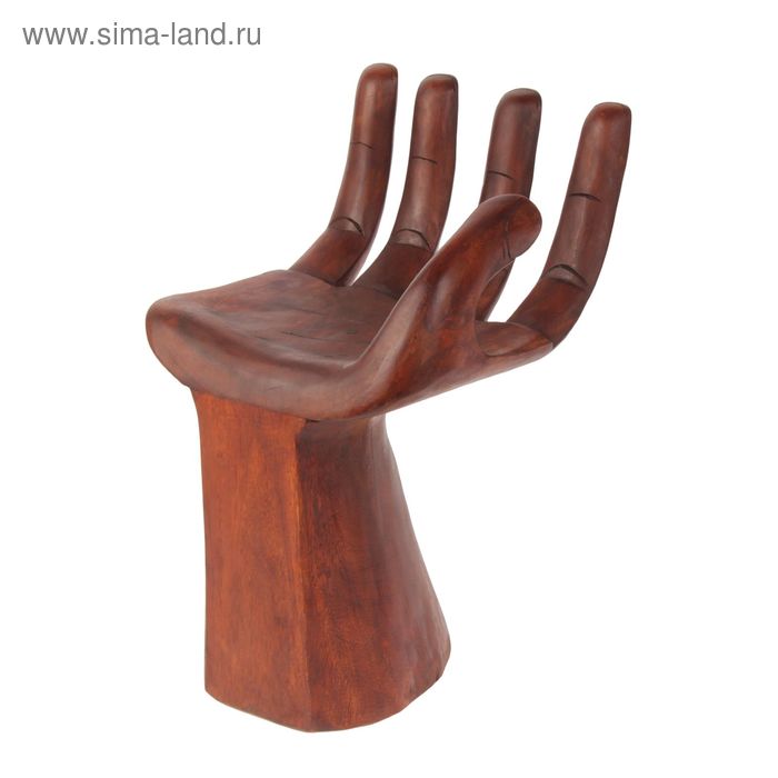Интерьерный стул "Рука" 50 см дерево - Фото 1