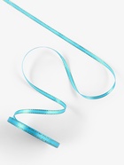 Лента атласная, с золотым люрексом, 6 мм, 23±1 м, голубая №020 - Фото 3