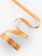 Лента атласная «Звёзды», 15 мм, 23±1 м, светло-оранжевая №097 - Фото 3