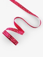 Лента атласная «Сердца», 15 мм, 23±1 м, малиновая №072 - Фото 5