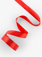 Лента атласная «Горошек», 25 мм, 23±1 м, красная №026 - Фото 3