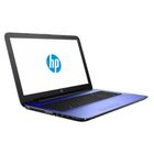 Ноутбук HP 15-ay513ur 15.6HD Gl (Y6F67EA), синий - Фото 1