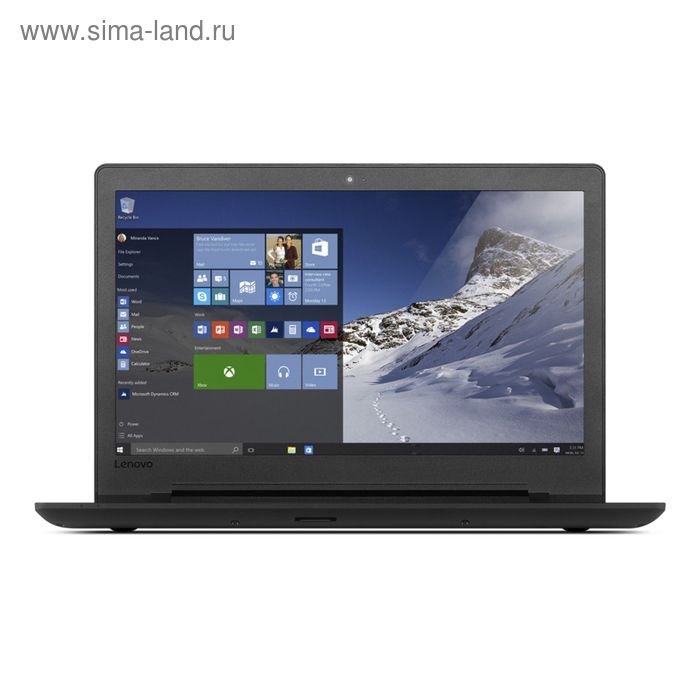 Ноутбук Lenovo IdeaPad 110 15.6HD Gl (80TJ0055RK), черный - Фото 1