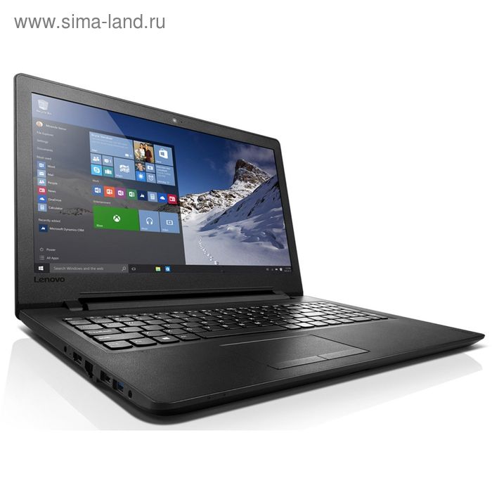 Ноутбук Lenovo IdeaPad 110-15IBR  15.6'' HD GL (80T700C5RK), черный - Фото 1