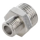 Ниппель переходной STOUT SFT-0004-001214, 1/2"x1/4", наружная резьба, никелированная латунь - Фото 3