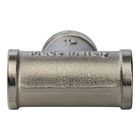 Тройник STOUT SFT-0020-000038, 3/8", внутренняя/внутренняя резьба, никелированная латунь - Фото 3