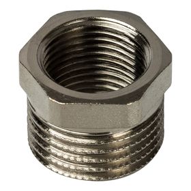 Футорка STOUT SFT-0029-001238, 1/2" x 3/8", никелированная латунь