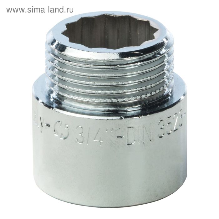 

Удлинитель STOUT SFT-0002-003420, 3/4" x 20 мм, хромированный