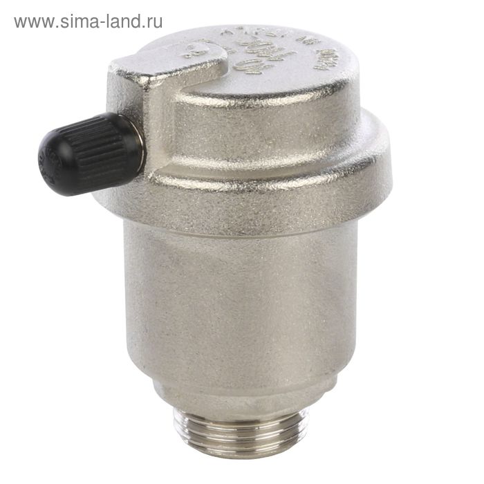 Воздухоотводчик автоматический STOUT SVS-0012-000015, 1/2", боковой выпуск, латунь - Фото 1