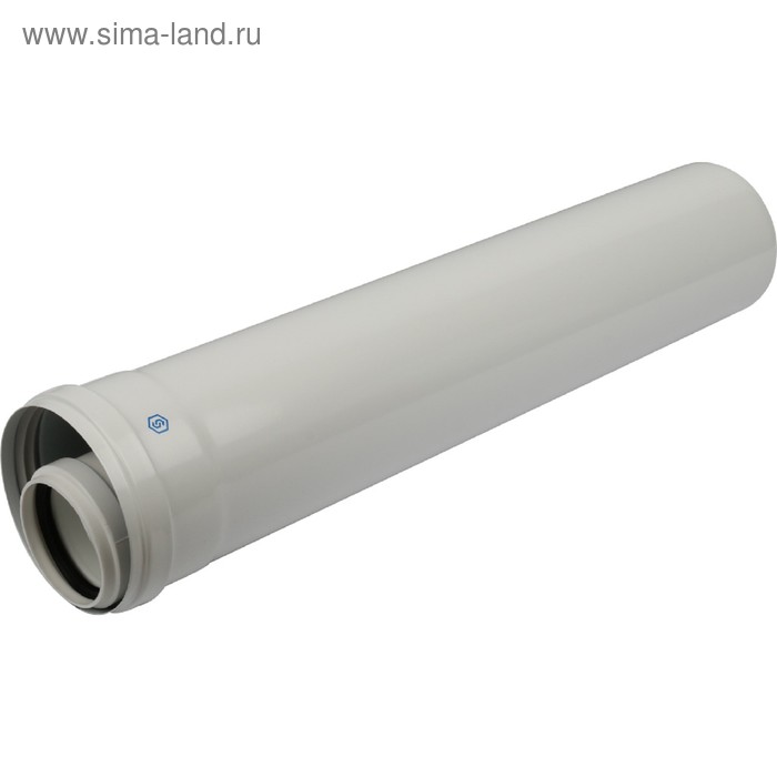 Элемент дымохода конденсационный STOUT SCA-8610-000500, труба 500 мм, DN60/100 - Фото 1