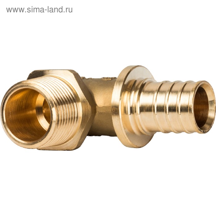 Угольник переходной аксиальный STOUT SFA-0005-002534, 25х3/4" наружная резьба - Фото 1