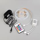 Комплект светодиодной ленты Volpe 3 м, IP20, SMD5050, 30 LED/м, 12 В, RGB - фото 9337358
