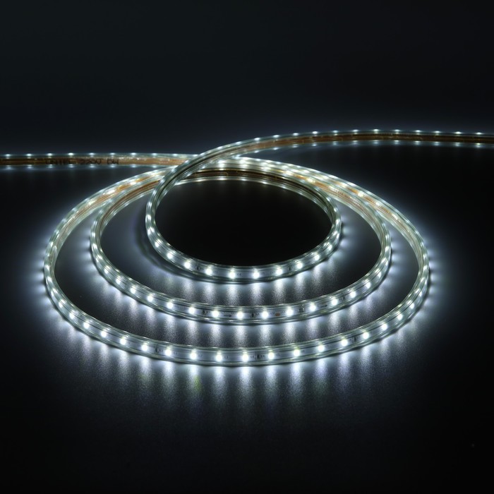 Светодиодная лента Uniel 10 × 7 мм, 50 м, IP67, SMD2835, 60 LED/м, 8 Вт/м, 220 В, 4000К - Фото 1