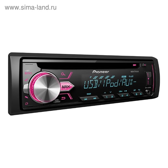 Автомагнитола CD Pioneer DEH-X2900UI 1DIN 4x50Вт - Фото 1