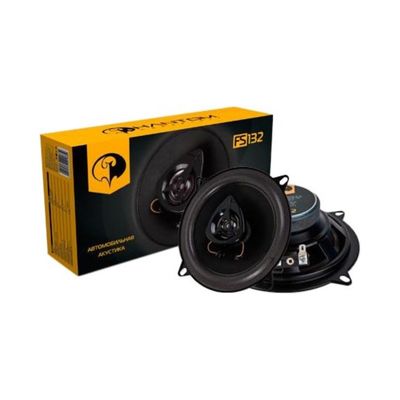 Акустическая система Phantom FS-132 (без решетки) 65 Вт 4 Ом, 13 см, набор 2 шт.