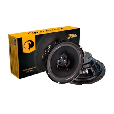 Акустическая система Phantom FS-165 (без решетки) 80 Вт 4 Ом, 16 см, набор 2 шт.