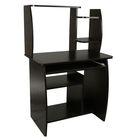 Стол компьютерный маленький «Клик Мебель», 820×480×1265 мм, цвет венге тёмный - Фото 1