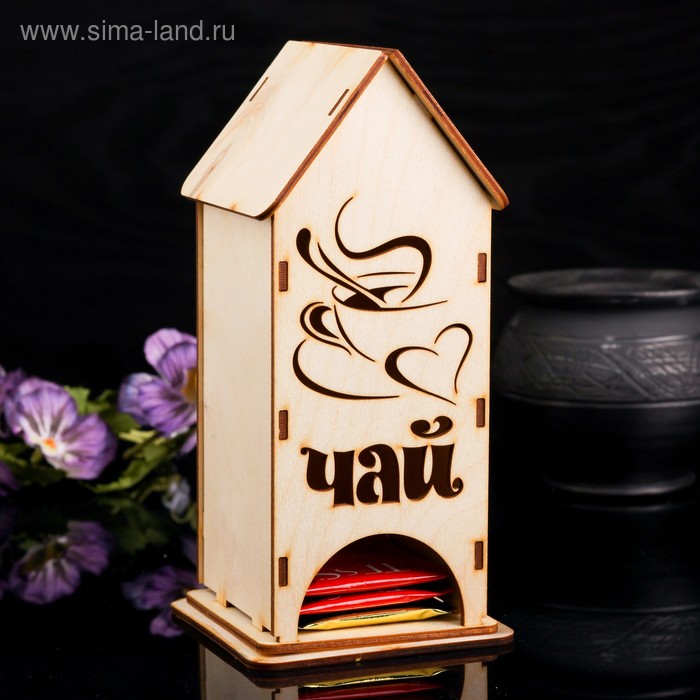 Чайный домик «Чай», заготовка для творчества - Фото 1