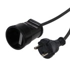 Удлинитель на каркасе TUNDRA, 1 розетка, 10 м, 6 А, ПВС 2х0.75 мм2, без з/к, IP44, - Фото 5