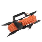 Удлинитель на каркасе TUNDRA, 1 розетка, 20 м, 6 А, ПВС 2х0.75 мм2, без з/к, IP44, - Фото 1