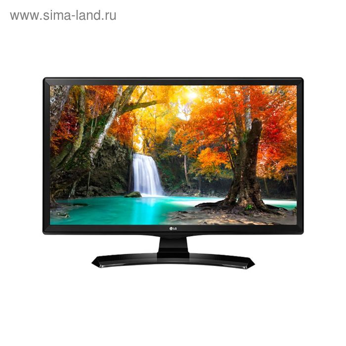 Телевизор LG 24MT49VF-PZ, LED, 24", черный - Фото 1