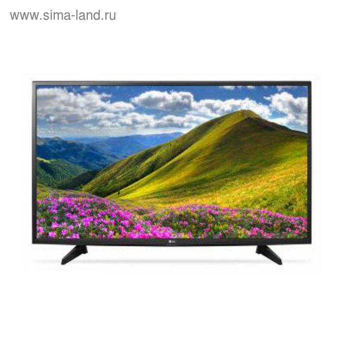 Телевизор LG 49LJ510V, LCD, 49'', черный - Фото 1