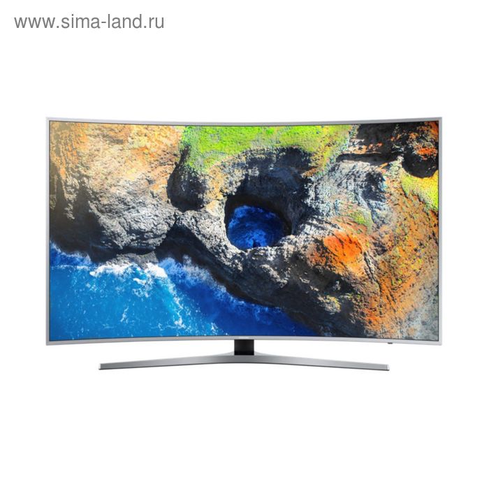 Телевизор Samsung UE49MU6500UXRU, LED, 49", цвет серебро - Фото 1