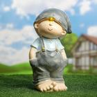 Садовая фигура "Саша" 38х20х12см - Фото 4