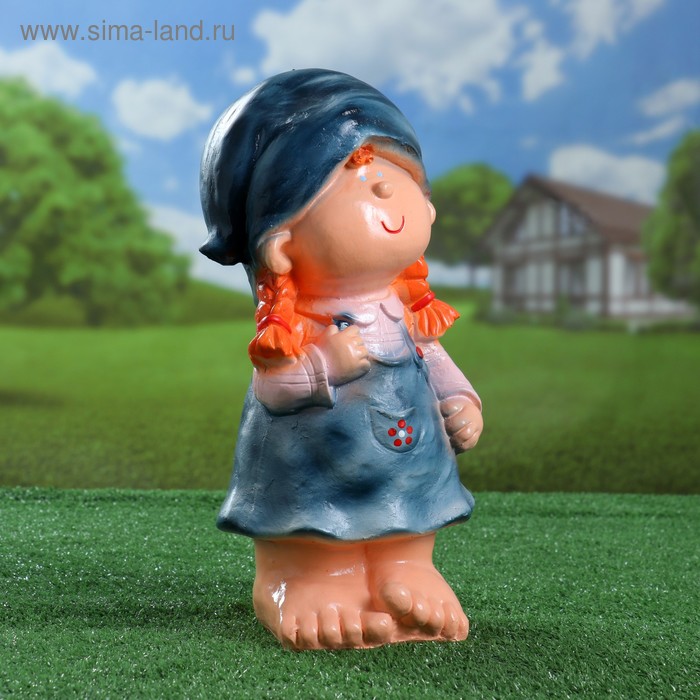 Садовая фигура "Даша" 20х18х38см - Фото 1