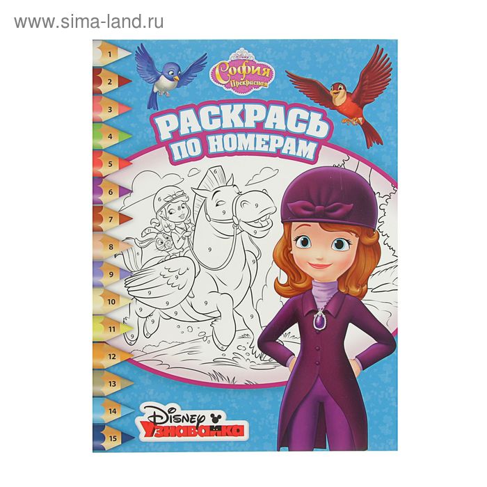 Раскрась по номерам. София Прекрасная. РПН № 1703 - Фото 1