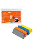 Набор салфеток из микрофибры Airline «Рулончики», 20×20 см, 4 шт. - Фото 2