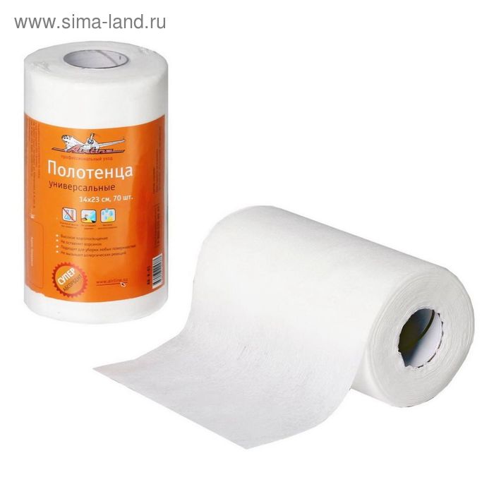 Полотенце универсальное 14х23 см, 70 шт Airline AN-R-01 - Фото 1