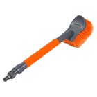 Щетка для мытья с насадкой для шланга, с мягкой распушенной щетиной 40 см Airline AB-I-05 - Фото 2