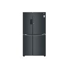 Холодильник LG GC-M257UGBM, Side-by-Side, класс А+, черный - Фото 1
