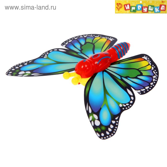 Игрушка заводная "Бабочка с красивыми крыльями", МИКС - Фото 1