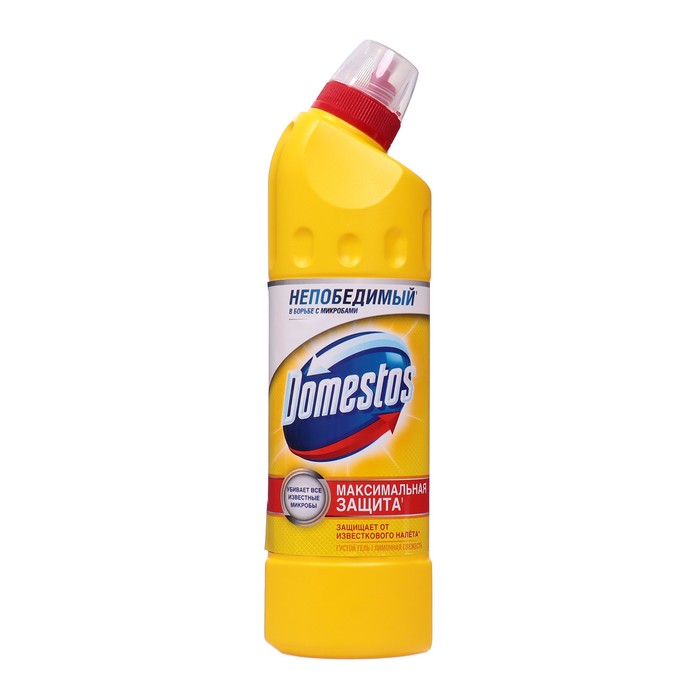 Чистящее и дезинфицирующее средство Domestos "Лимонная свежесть", универсальное, 500 мл - Фото 1