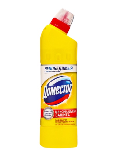 Чистящее и дезинфицирующее средство Domestos «Лимонная свежесть», универсальное, 500 мл