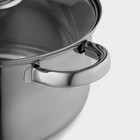 Кастрюля Доляна «Классика», 3 л, d=20 см, капсульное дно, нержавеющая сталь - Фото 3