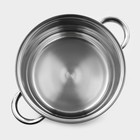 Кастрюля Доляна «Классика», 3 л, d=20 см, капсульное дно, нержавеющая сталь - Фото 5