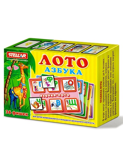 Лото «Азбука», МИКС