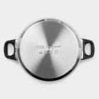 Кастрюля Доляна «Чёрная ночь», 3 л, с крышкой, капсульное дно, нержавеющая сталь - Фото 6