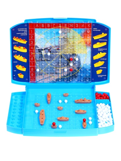 Настольная игра STELLAR «Морской бой», 2 игровых поля