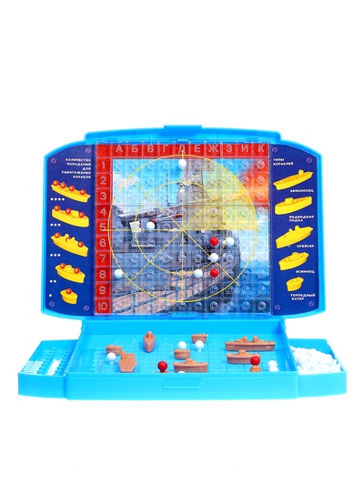 Настольная игра STELLAR «Морской бой», 2 игровых поля